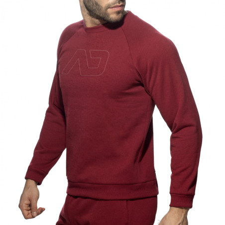 Pull RECYCLED COTTON Rouge