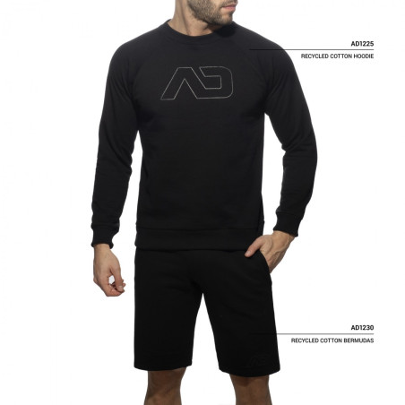 Bermuda RECYCLED COTTON Noir