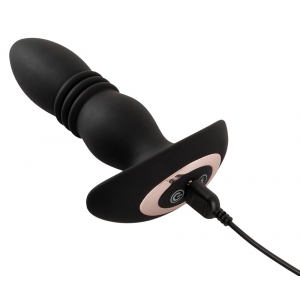 Plug vibrant à poussée Silicone THRUST PROST 14 cm