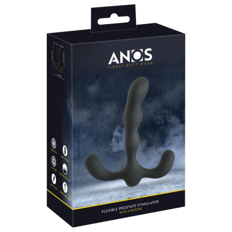 Stimulateur de prostate vibrant FLEX PROST 10 cm 7 Vibrations