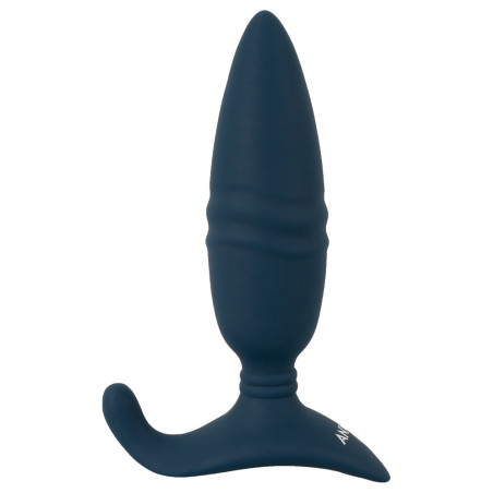 Plug vibrant avec Poussée BUTT THRUST 14.5 cm Bleu