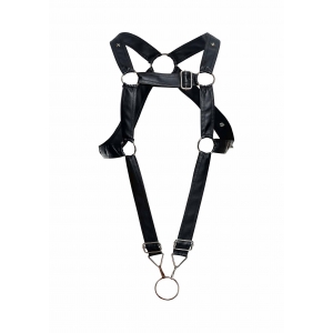 Harnais CROSS COCKRING Dngeon Noir