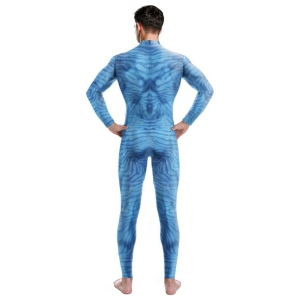 Combinaison Cosplay Sous les mers FISH Bleue