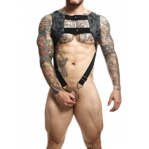 Harnais TOP COCKRING Dngeon Gris