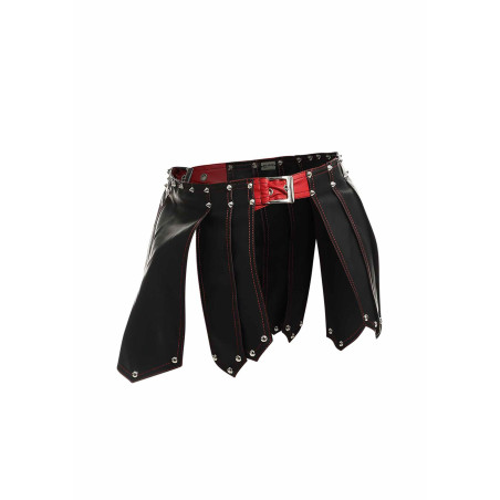 Jupe homme Sm ROMAN SKIRT Noire-Rouge
