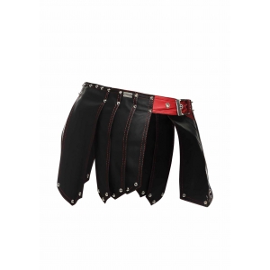 Jupe homme Sm ROMAN SKIRT Noire-Rouge
