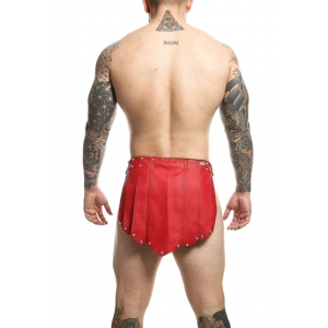Jupe homme Sm ROMAN SKIRT Rouge-Noire