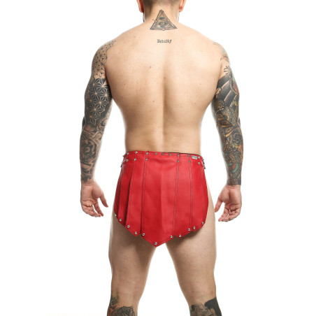 Jupe homme Sm ROMAN SKIRT Rouge-Noire