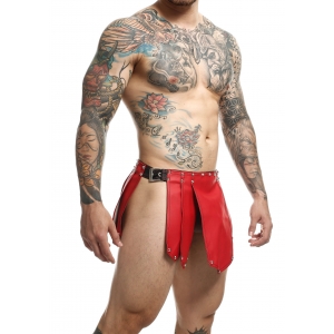 Jupe homme Sm ROMAN SKIRT Rouge-Noire
