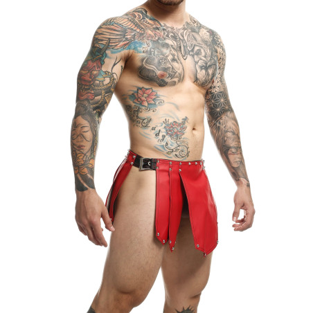 Jupe homme Sm ROMAN SKIRT Rouge-Noire