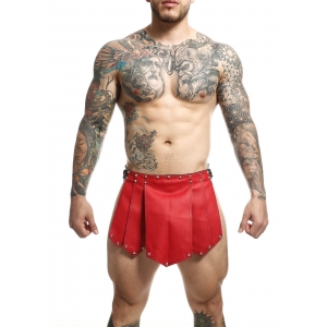 Jupe homme Sm ROMAN SKIRT Rouge-Noire