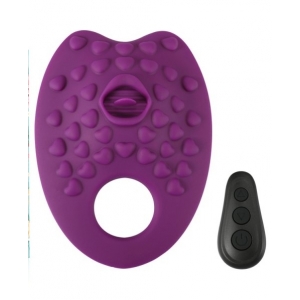 Coussin vibrant langue GRIND RING Violet MyPlayToys