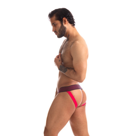 Jockstrap RALLY 665 Noir-Rouge
