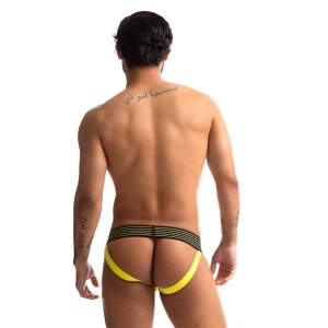 Jockstrap RALLY 665 Noir-Jaune