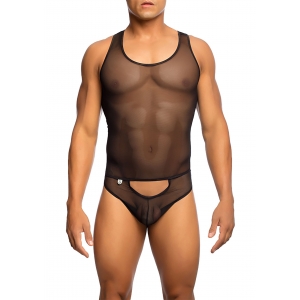 Body String Tulle LEANDRO Noir