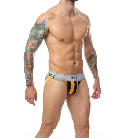 Jockstrap MOB Classic Noir-Orange