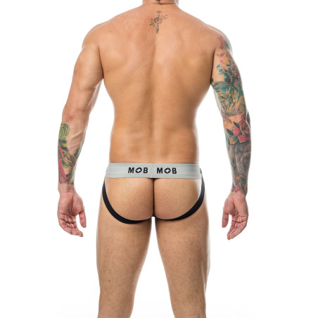 Jockstrap MOB Classic Blanc-Noir