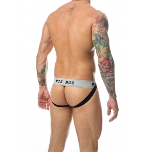 Jockstrap MOB Classic Blanc-Noir