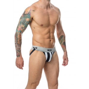 Jockstrap MOB Classic Blanc-Noir