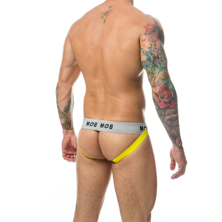 Jockstrap MOB Classic Noir-Jaune