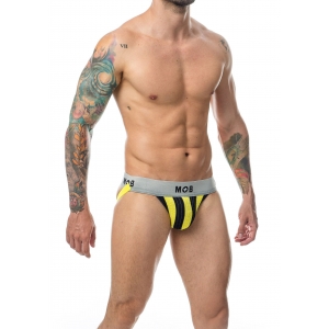 Jockstrap MOB Classic Noir-Jaune