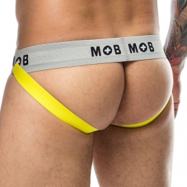 Jockstrap MOB Classic Noir-Jaune 2