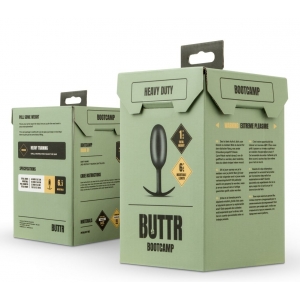 Plug anal lesté HEAVY DUTY Buttr de 619 grammes