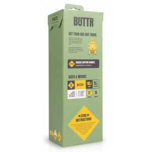 Plug XXL TACTICAL Buttr de 24 x 8.2 cm - Captain Mission