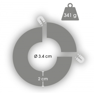 Ballstretcher magnétique STRETCHEO Diamètre 34 mm