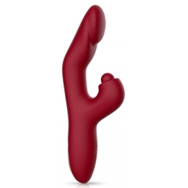 Vibro Rabbit VELTER 11 x 3.2cm Rouge