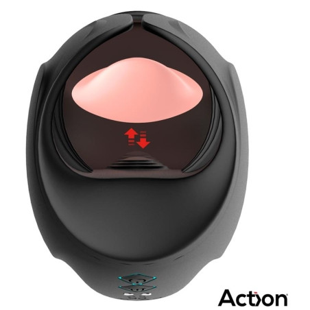 Masturbateur avec langue vibrant KUBEX 10 Rythmes