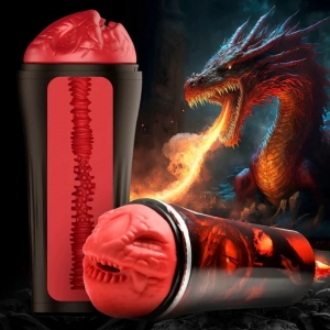 Masturbateur monstre CREATURE DRAGON Rouge
