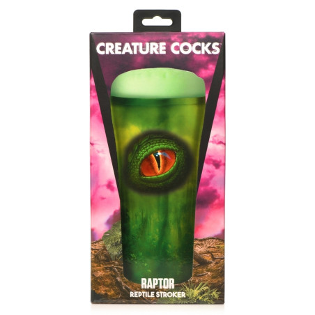 Masturbateur monstre CREATURE RAPTOR Vert