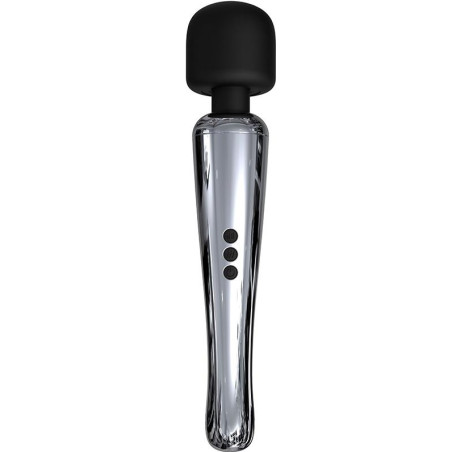 Masturbateur Wand SILVERY 30 cm et Tête de 55 mm