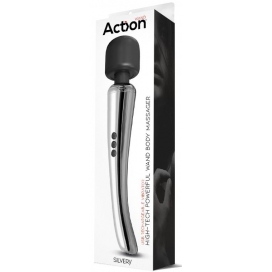 Masturbateur Wand SILVERY 30 cm et Tête de 55 mm 2