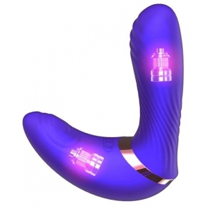 Stimulateur de Clitoris RAYDEN 14 x 3.7cm Violet