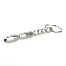 Plug à urètre percé Macho de 10mm de diamètre et 10.5cm de long 2