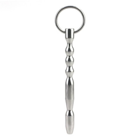 Plug à urètre percé Macho de 10mm de diamètre et 10.5cm de long