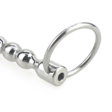 Plug à urètre percé Macho de 10mm de diamètre et 10.5cm de long