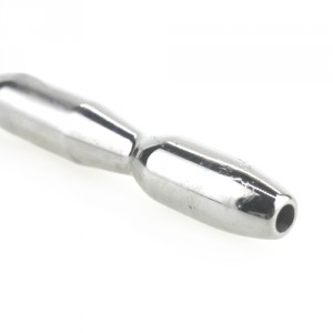 Plug à urètre percé Macho de 10mm de diamètre et 10.5cm de long