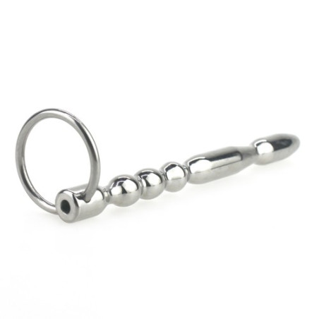 Plug à urètre percé Macho de 10mm de diamètre et 10.5cm de long