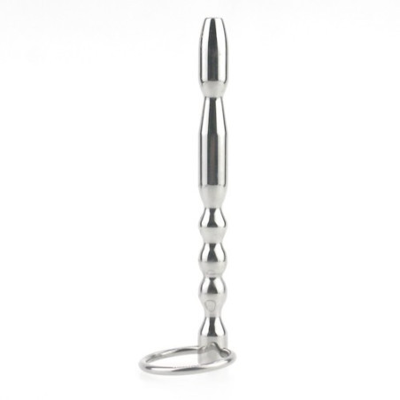 Plug à urètre percé Macho de 10mm de diamètre et 10.5cm de long