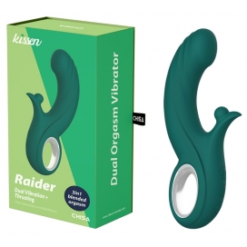 Vibromasseur Rabbit RAIDER 13 x 3.5cm 2