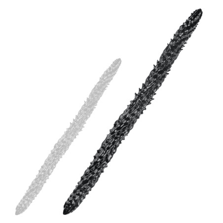 Gode long BIG SILUR 80 cm de Deepleasure | Noir