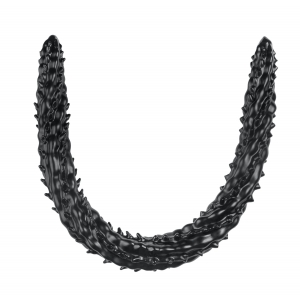 Gode long BIG SILUR 80 cm de Deepleasure | Noir