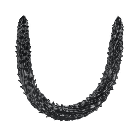 Gode long BIG SILUR 80 cm de Deepleasure | Noir