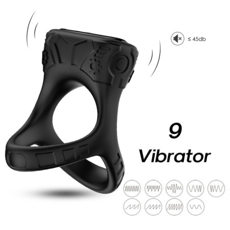 Ballstretcher Vibrant VRIZZ 43mm Noir Anal Tech