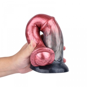 Gode Cheval ALBI HORSE Rose-Noir de 25 x 6 cm