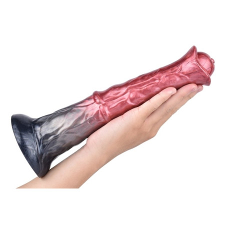 Gode Cheval ALBI HORSE Rose-Noir de 25 x 6 cm
