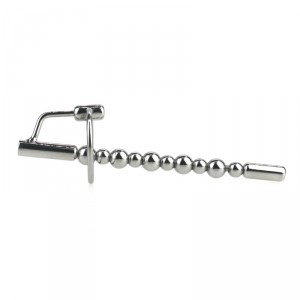 Tige d'urètre Insex Beads de 10mm de diamètre avec Relief Boules